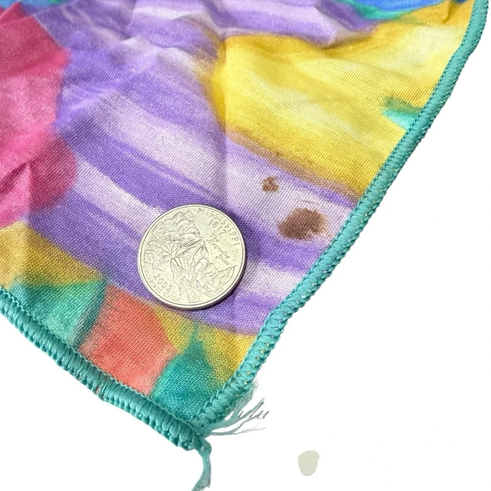Vtg Home Statements Fashion Industries Mardi Gras 52x70 Oblong‎ Tablecloth